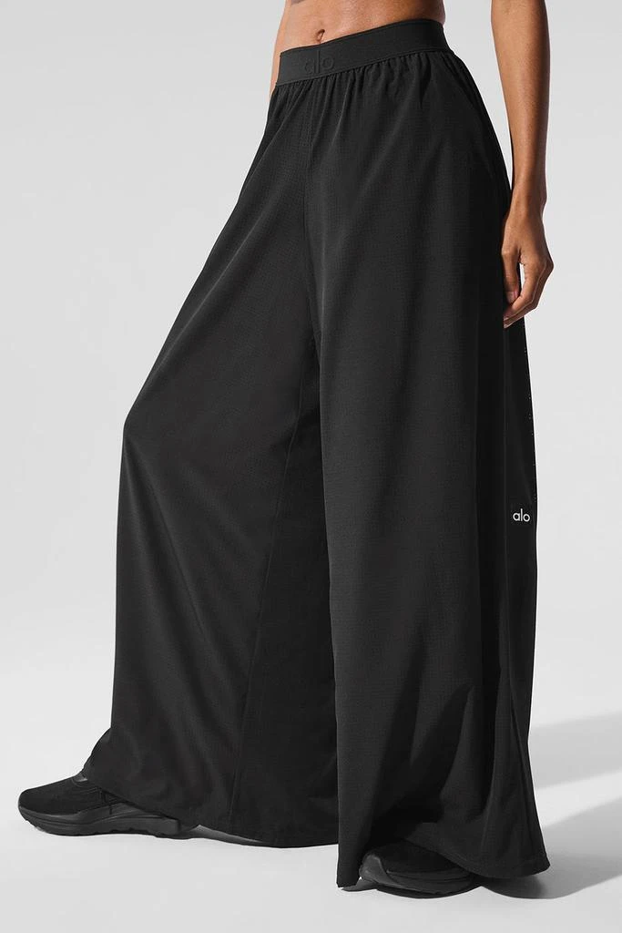 Alo Mesh Mirage Trouser - Black 1