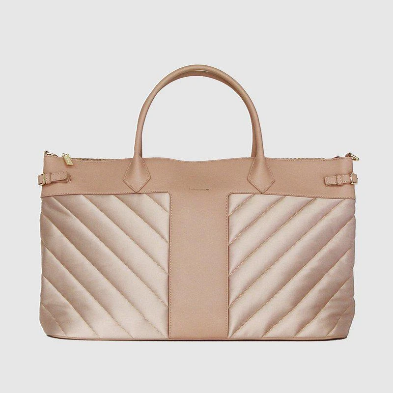 Belle & Bloom Meet Me In Paris Weekender Bag- Natural 1