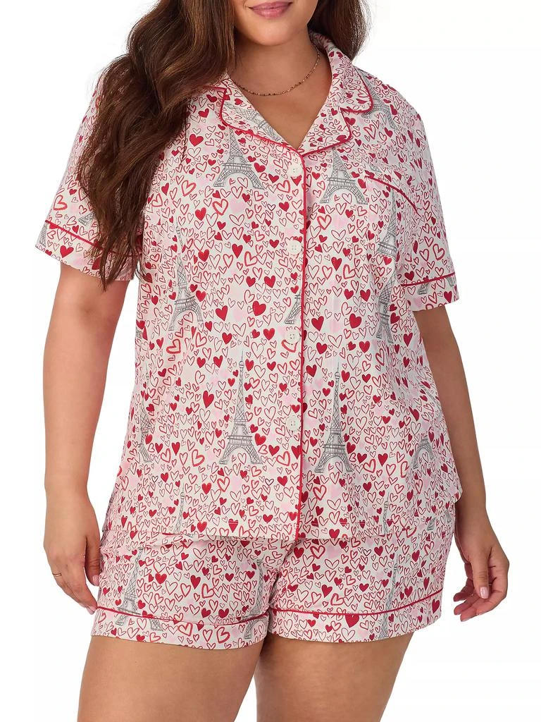 BedHead Pajamas Eiffel Tower 2-Piece Pajama Boxer Shorts Set 4