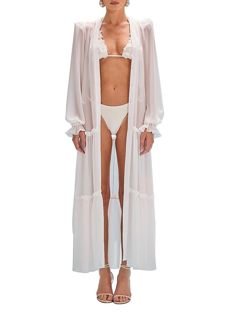 PatBO Sunstone String Bikini Bottom