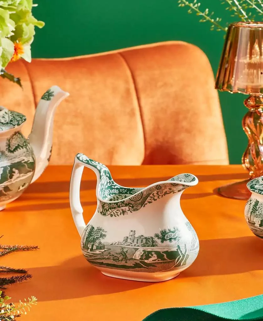 Spode Heritage Green Italian Cream Jug 3