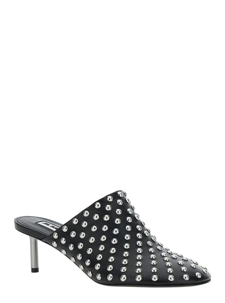 Jil Sander Jil Sander Stud Embellished Round Toe Mules 2