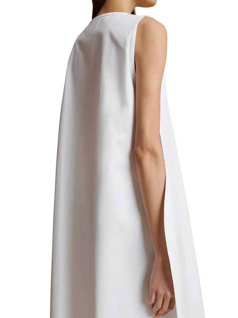 Khaite Coli Cotton Swing Dress 4