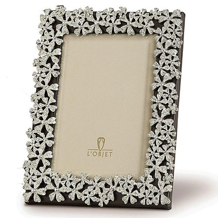 L
Objet Platinum Garland Frame, 4" x 6"