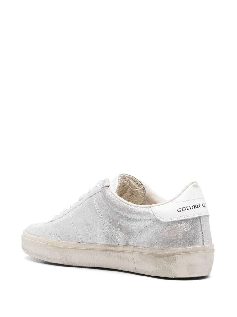 Golden Goose Low-Top Silver Sneakers 3