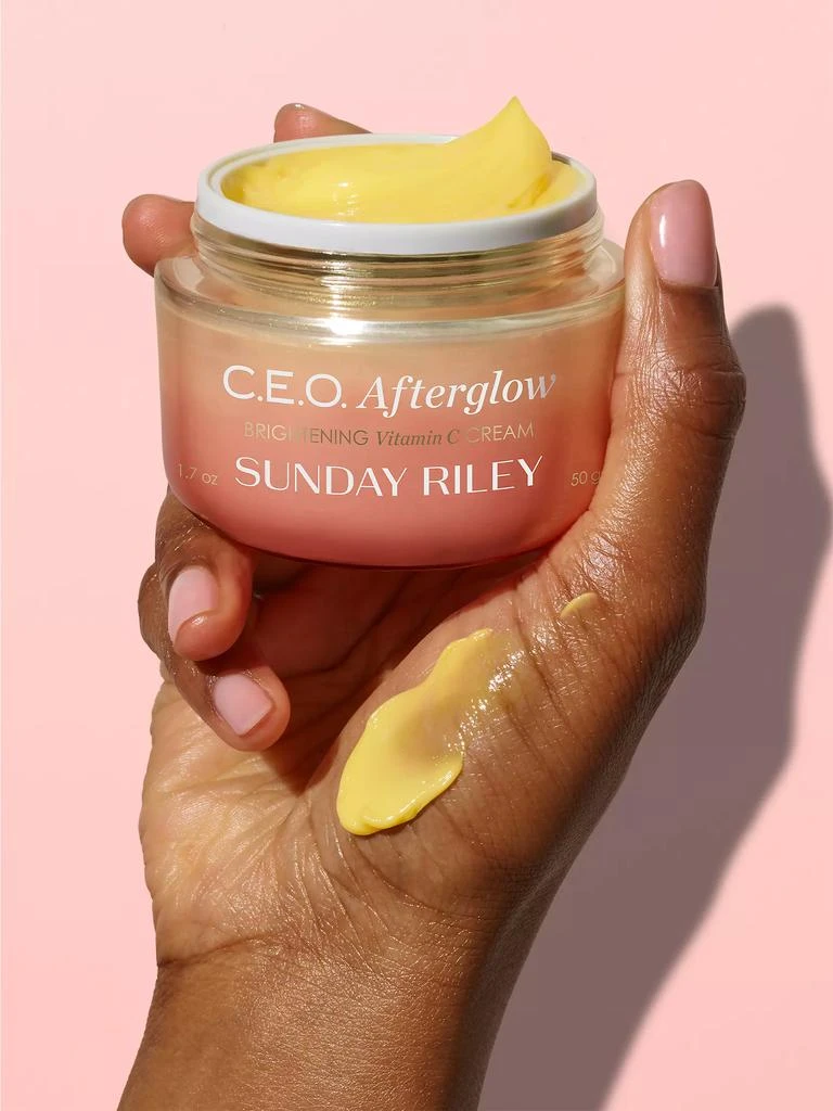 Sunday Riley C.E.O. Afterglow Brightening Vitamin C Moisturizer 9