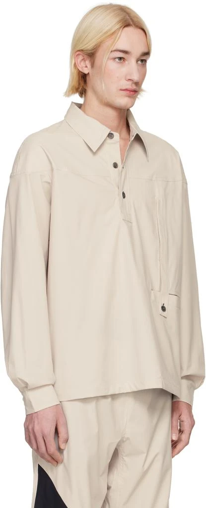 Asics Beige Kiko Kostadinov Edition Ormosiancy Pullover Shirt 2