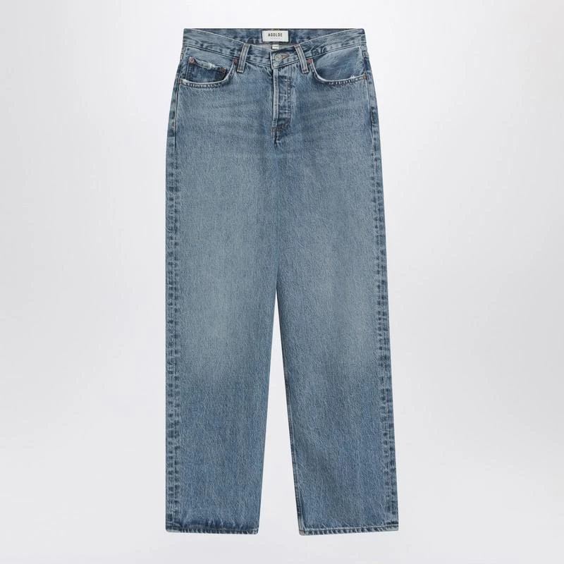 AGOLDE Agolde V-Waist Baggy Jeans Fairway Coloured 1