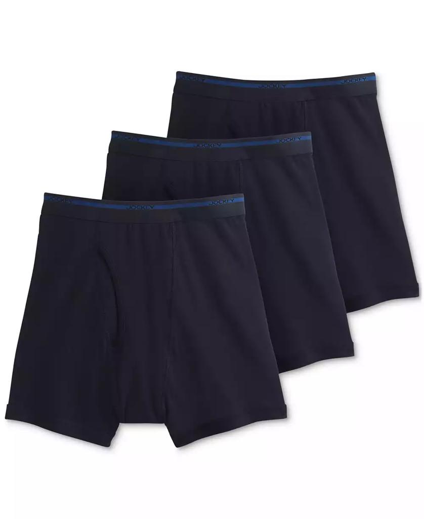 Jockey Men’s 3-Pack Classic Cotton Boxer Briefs