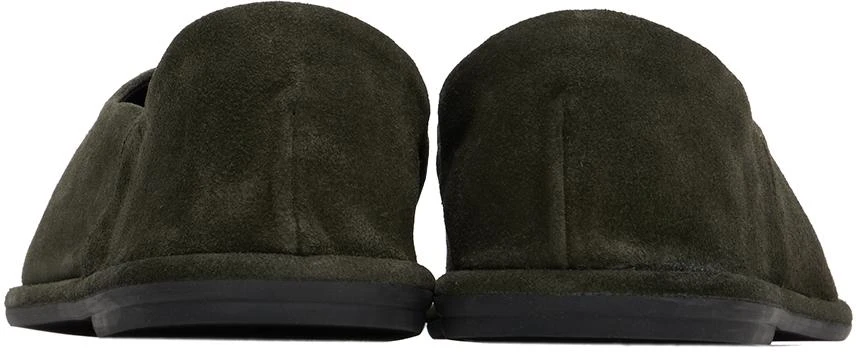 The Row Green Canal Slip-on Loafers 2