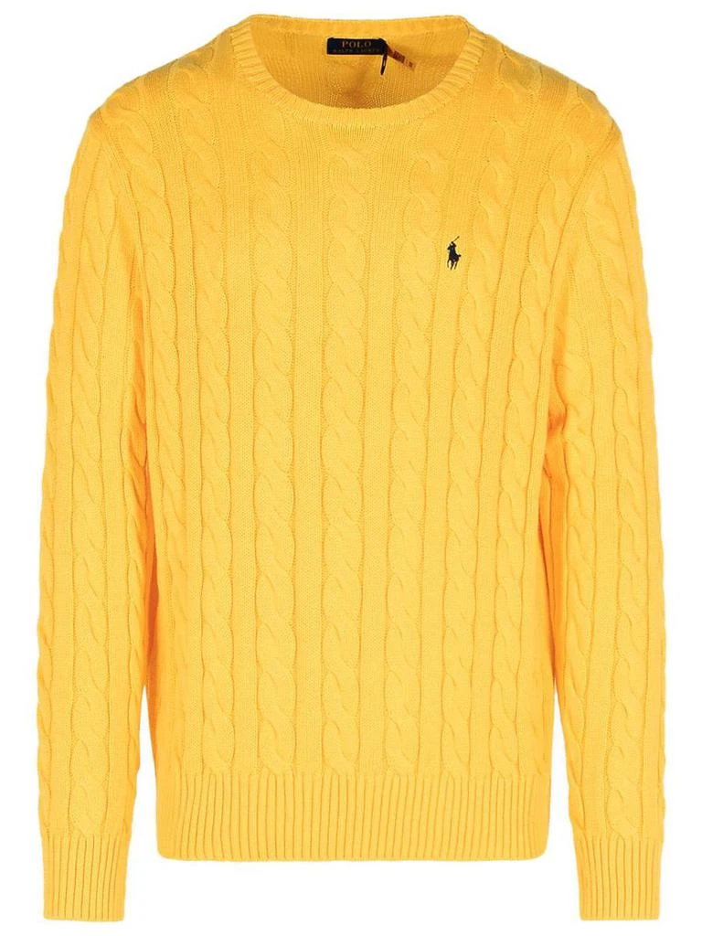 Ralph Lauren Polo Ralph Lauren Yellow Cotton Sweater 1