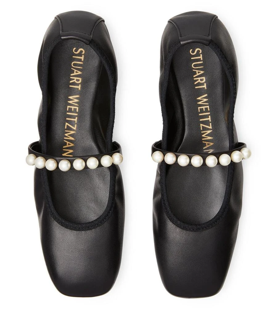 Stuart Weitzman Stuart Weitzman Goldie Embellished Ballet Flats 4