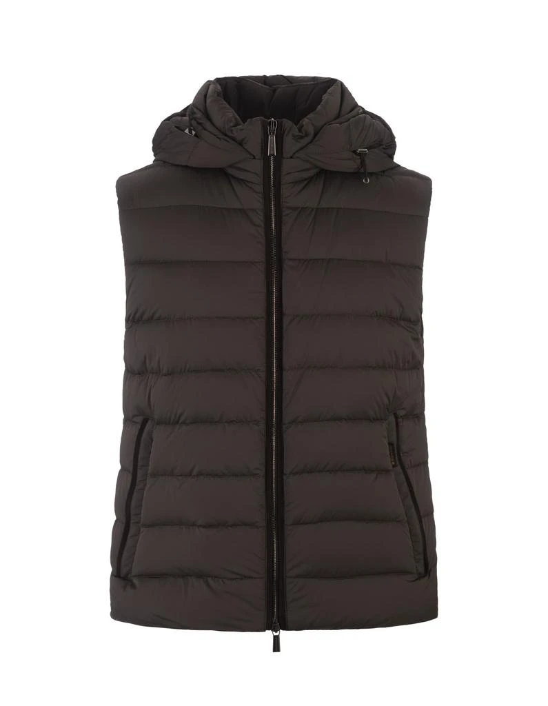 MOORER Febo-s3c Padded Vest In Military Green 1