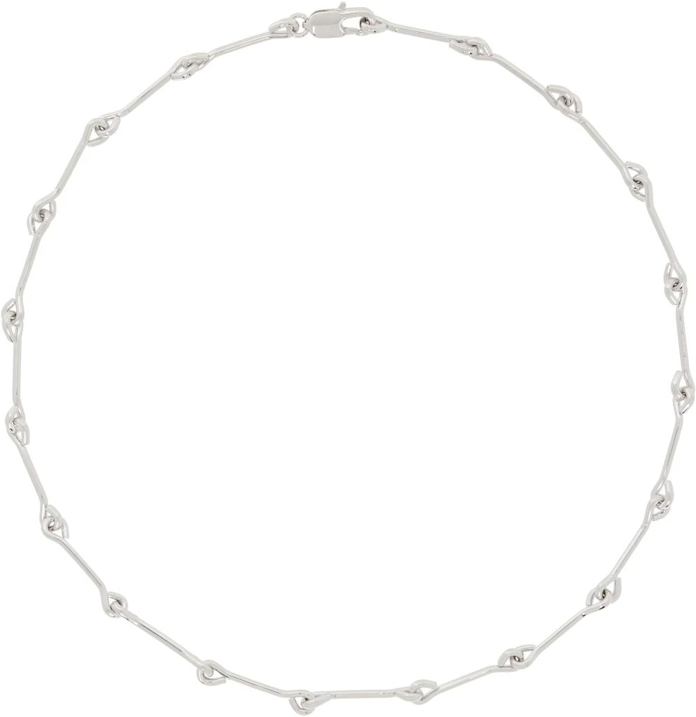 Laura Lombardi Silver Treccia Necklace 1