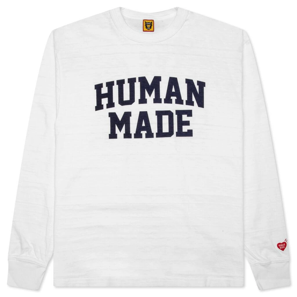 Human Made Graphic L/S T-Shirt #7 - White 1