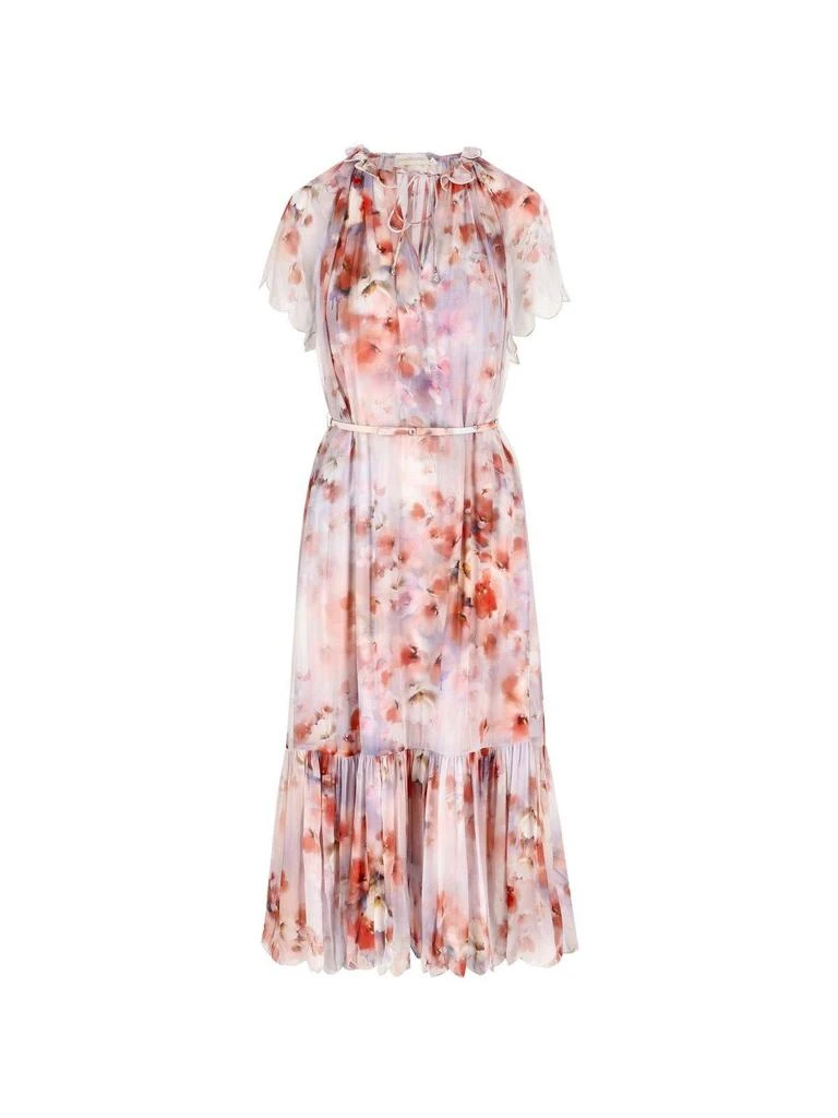 Zimmermann Crush Flutter Midi Dress 1