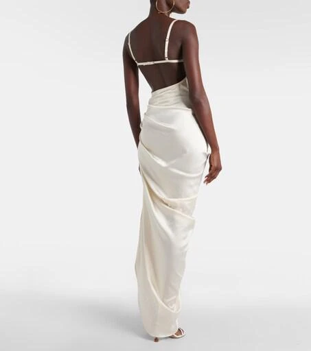 linen dress flowy Flowy Tiered Sleeveless Maxi Linen Dress