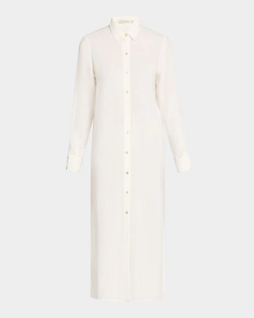 LENNY NIEMEYER Side-Slit Midi Shirtdress 1