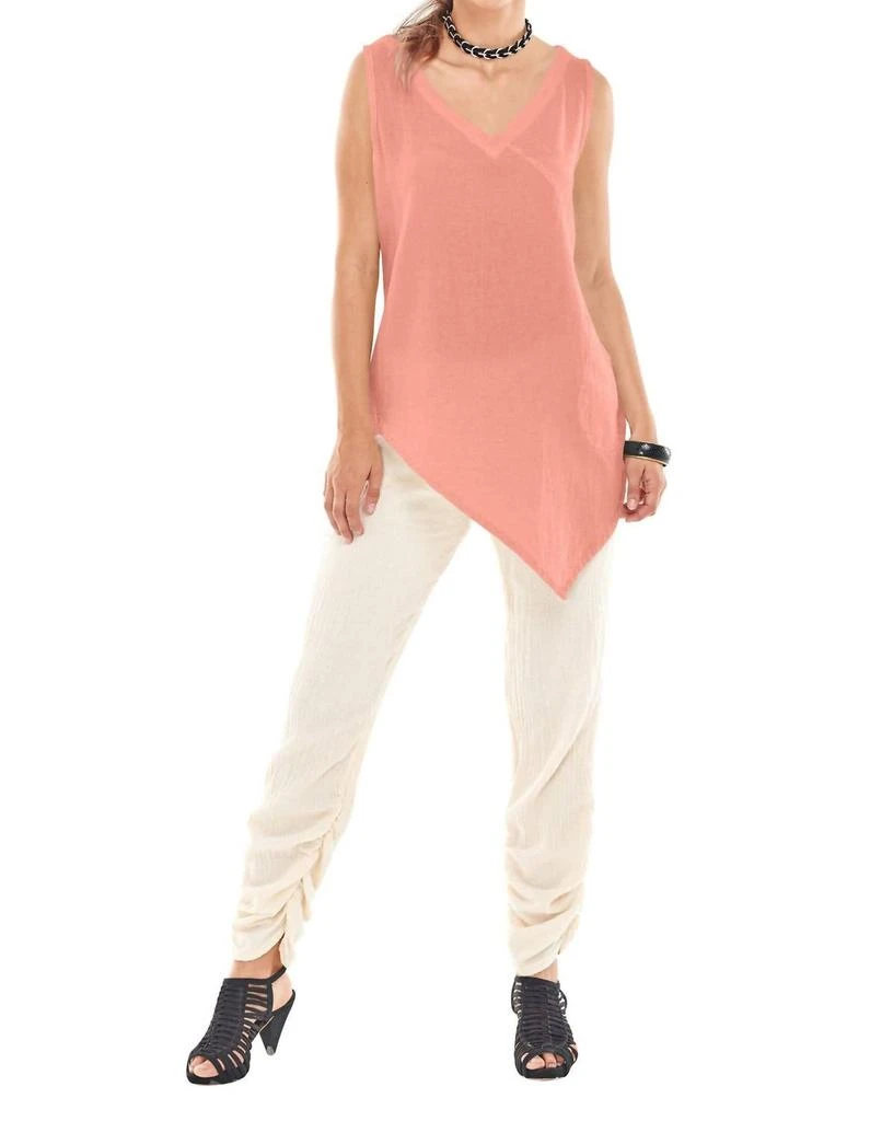 Oh My Gauze! Allie Top In Peach 1