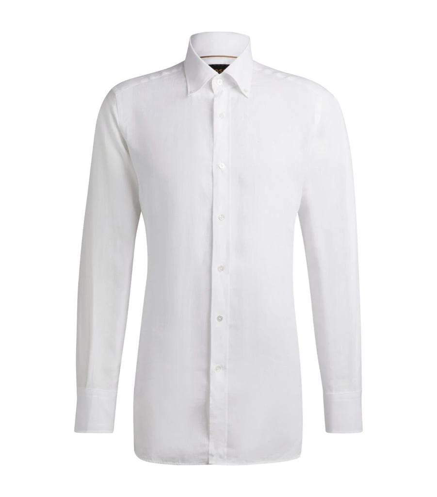 Hugo Boss Linen Long Shirt 1