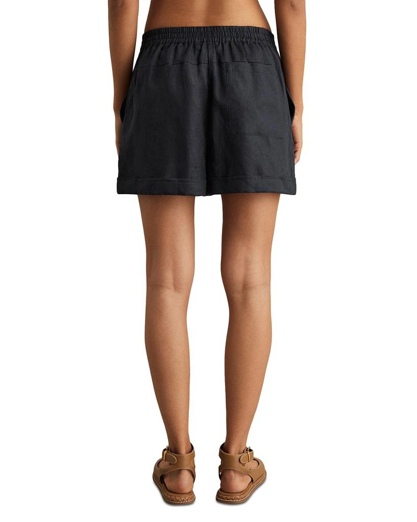 REISS Cara Linen Shorts 3