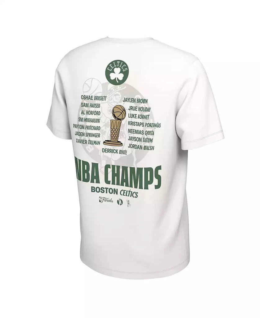 NIKE Men's Boston Celtics 2024 NBA Finals Champions Celebration Roster T-Shirt 2