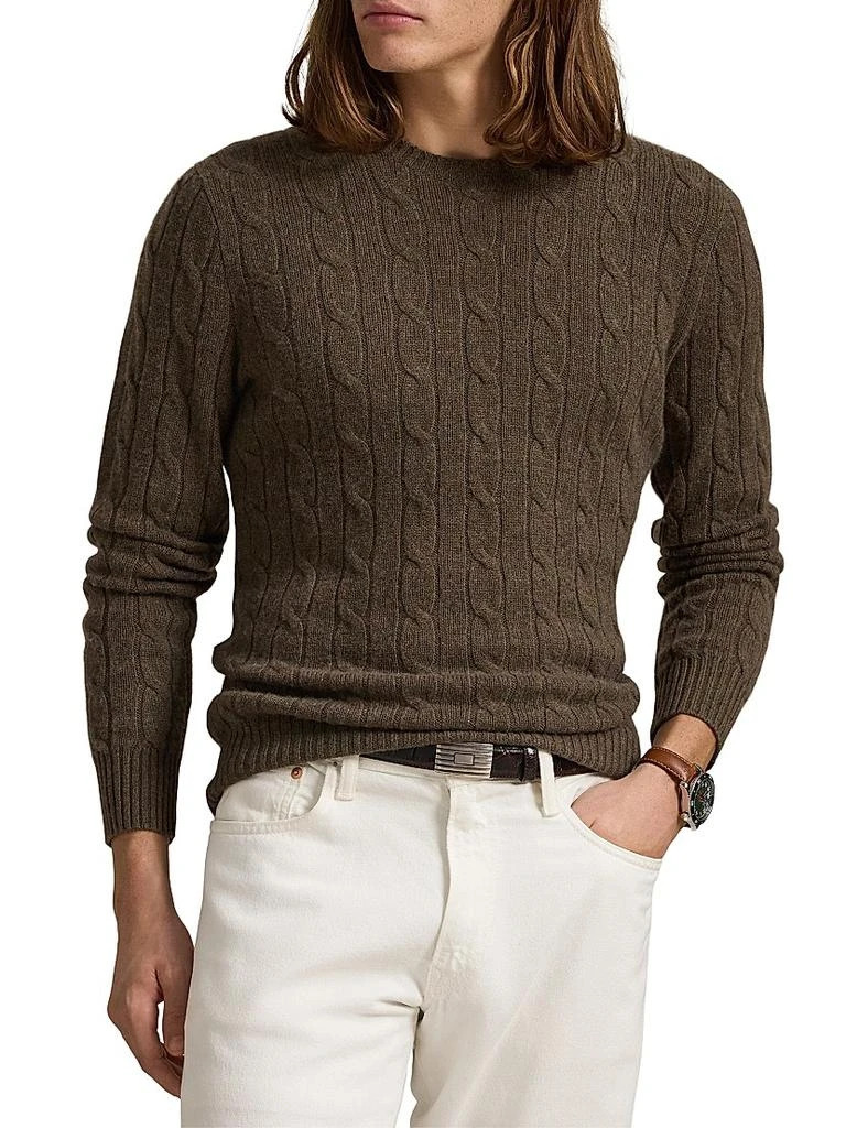 Ralph Lauren The Iconic Cable-Knit Cashmere Sweater 1
