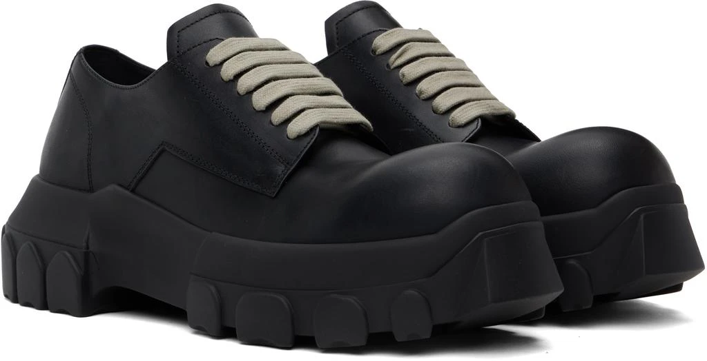 Rick Owens Black Hollywood Lace-Up Bozo Tractor Derbys 4