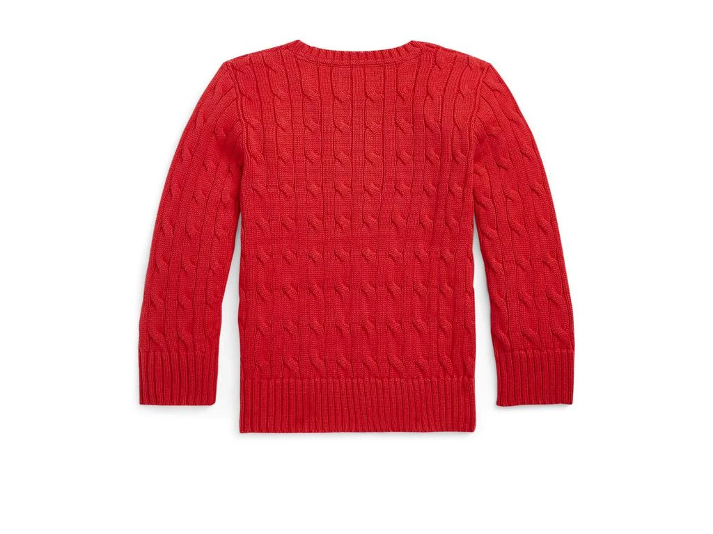 Ralph Lauren Cable-Knit Cotton Sweater (Toddler/Little Kid) 3