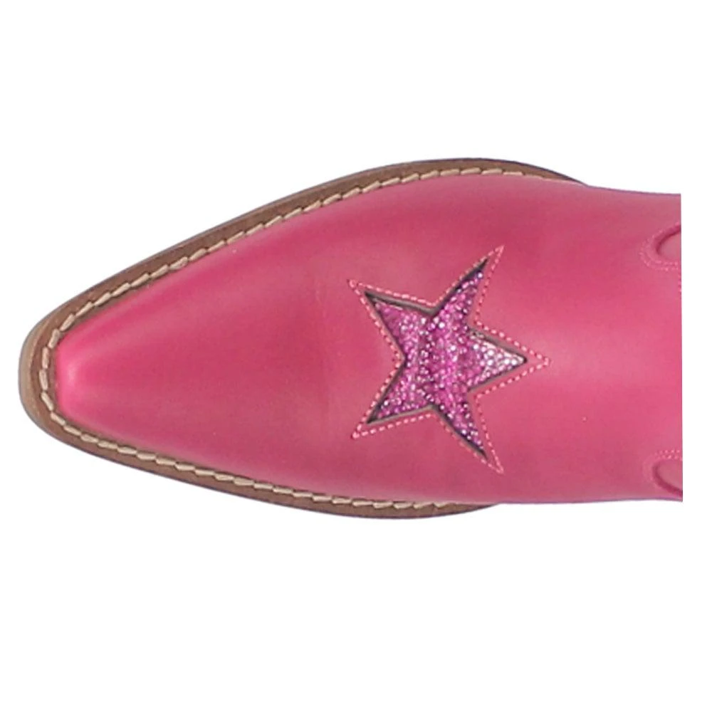 Dingo Star Struck Tooled Inlay Snip Toe Cowboy Boots 4