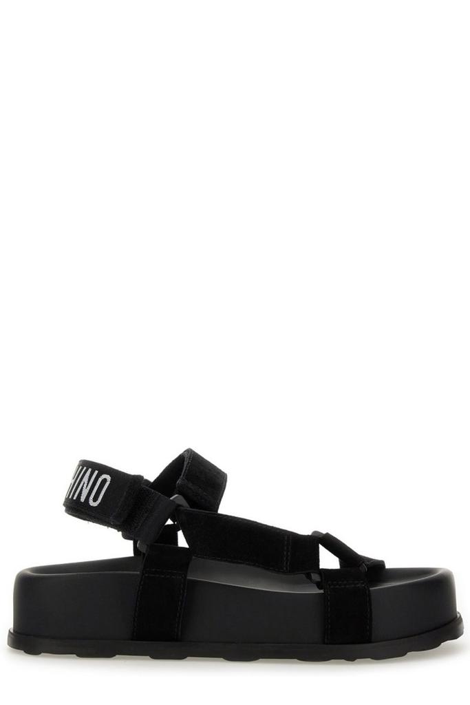 【関税&送料込み】Moschino Suede Sandals Moschino Suede Sandals - Shoes - BeyondStyle