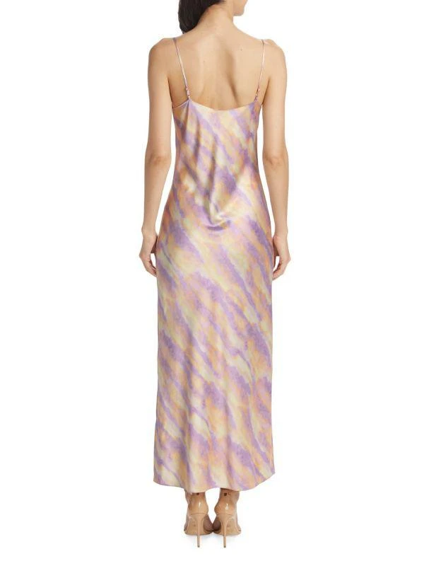 Vince Ikat Tie Dye Slip Maxi Dress 2