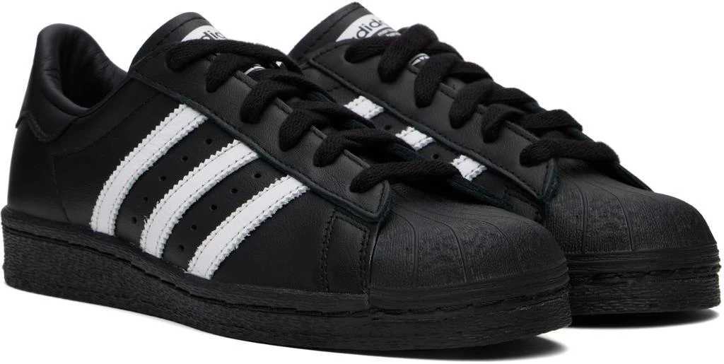 Adidas Black Superstar 82 Sneakers 4