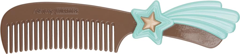 Brown & Green Shooting Star Comb Hair Clip – On Sale Now