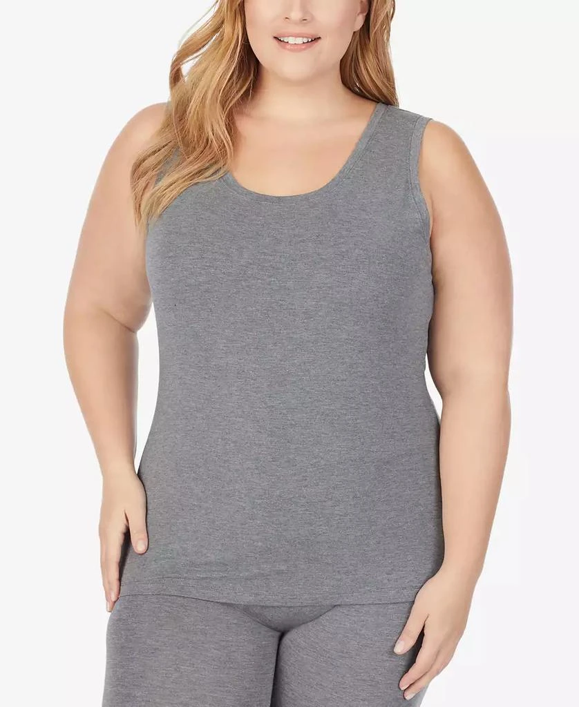 Cuddl Duds Plus Size Softwear with Stretch Reversible Tank Top 4