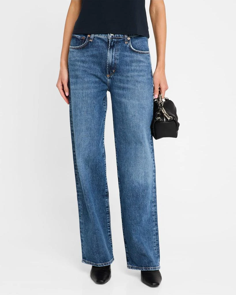 AGOLDE Harper Mid-Rise Relaxed Straight Jeans 4