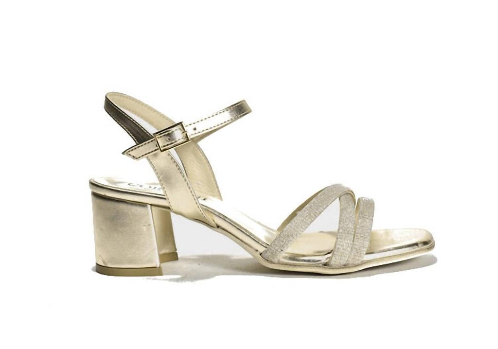 CORDANI Women's Isabelle Ankle Strap Sandal In Platinum