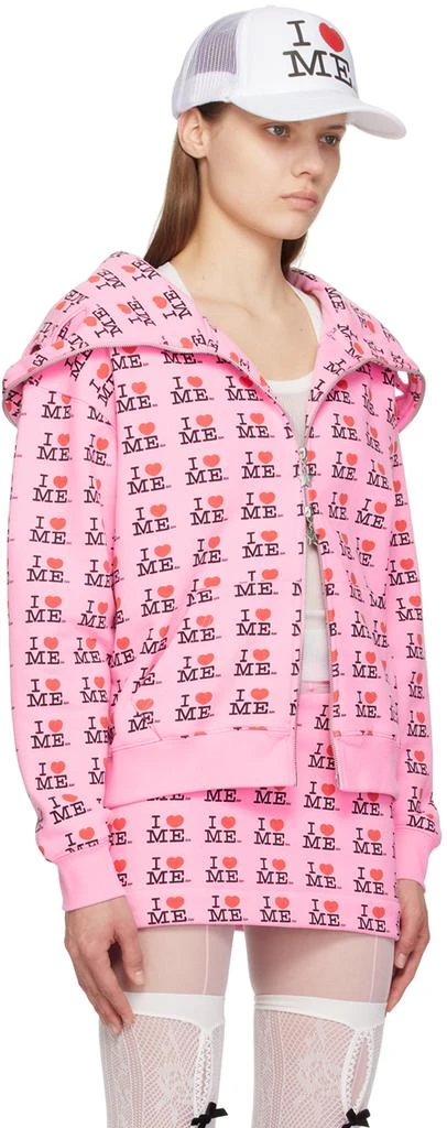 Ashley Williams Pink 'I Heart Me' Hoodie 2