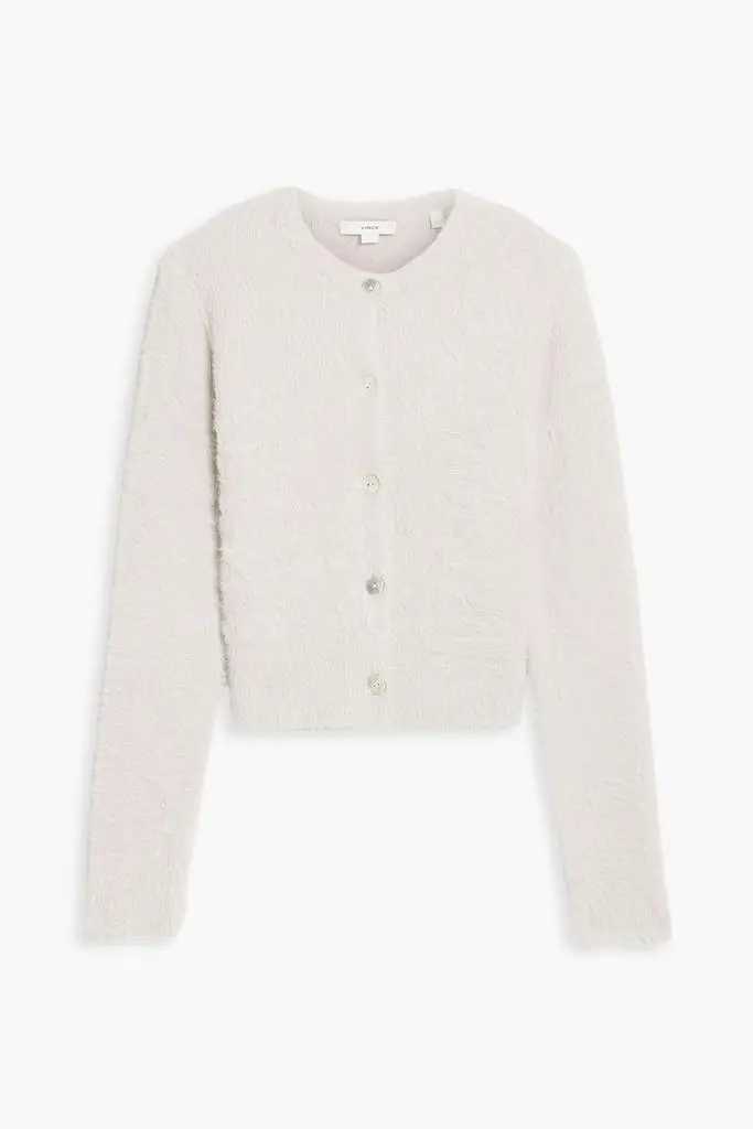 Vince Brushed knitted cardigan