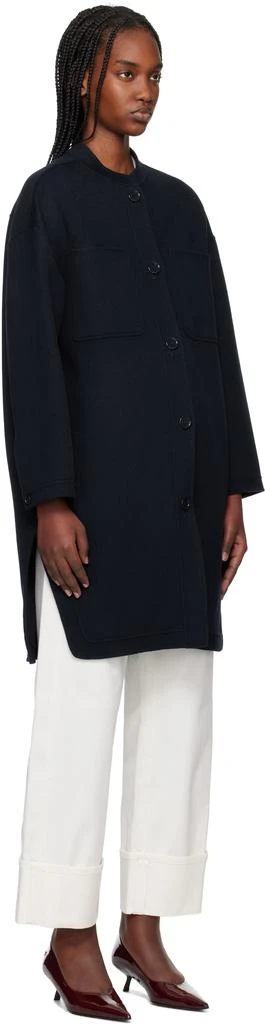 Max Mara Navy Miriam Coat 2