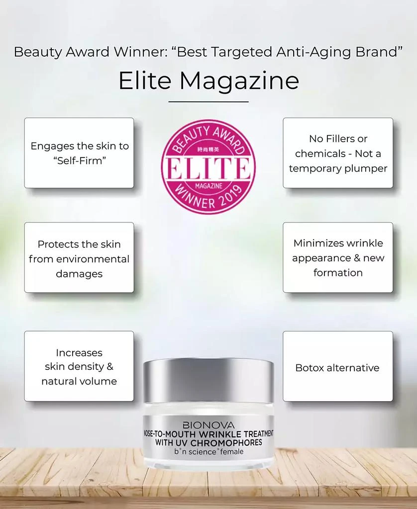 Bionova Nose-To-Mouth Wrinkle Treatment With UV Chromophores 3