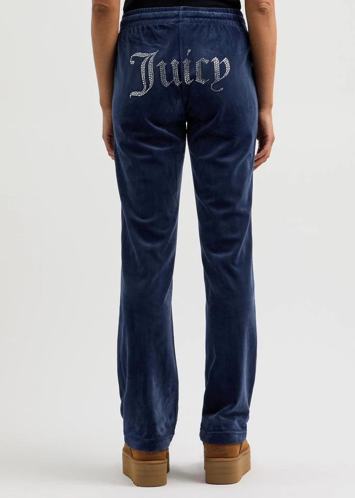 Juicy Couture Tina logo velour sweatpants 3