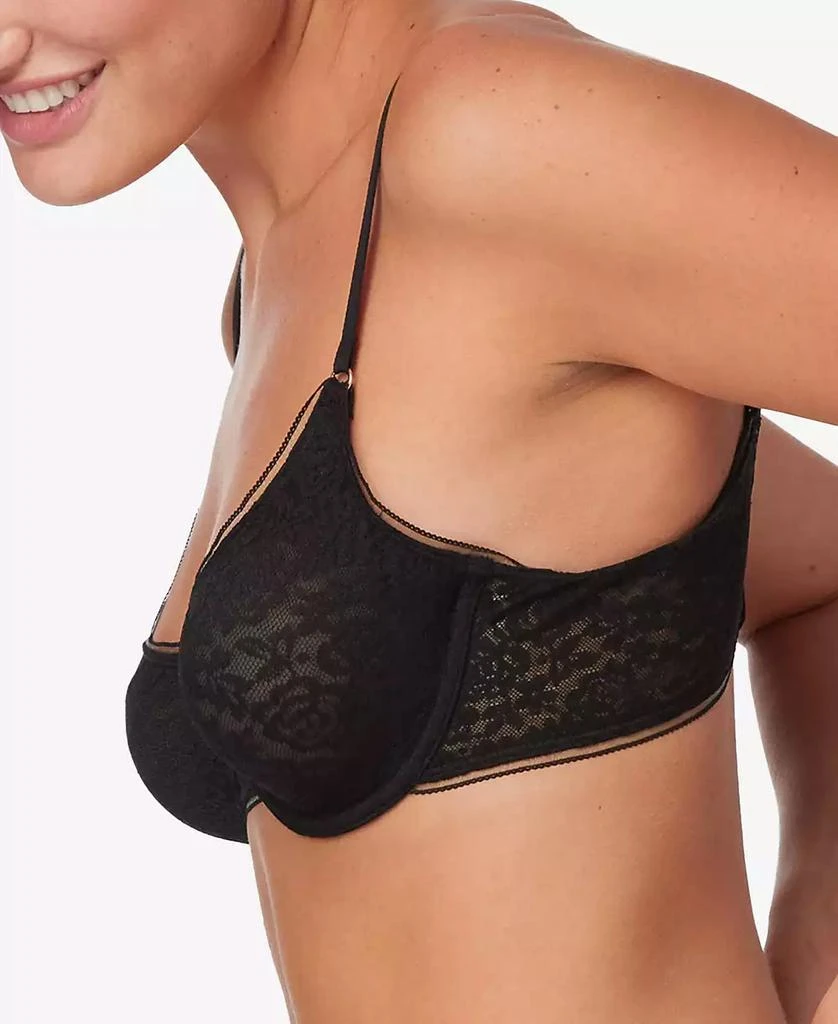 Maidenform Pure Comfort Stretch Lace Demi Underwire Bra DM202C 4
