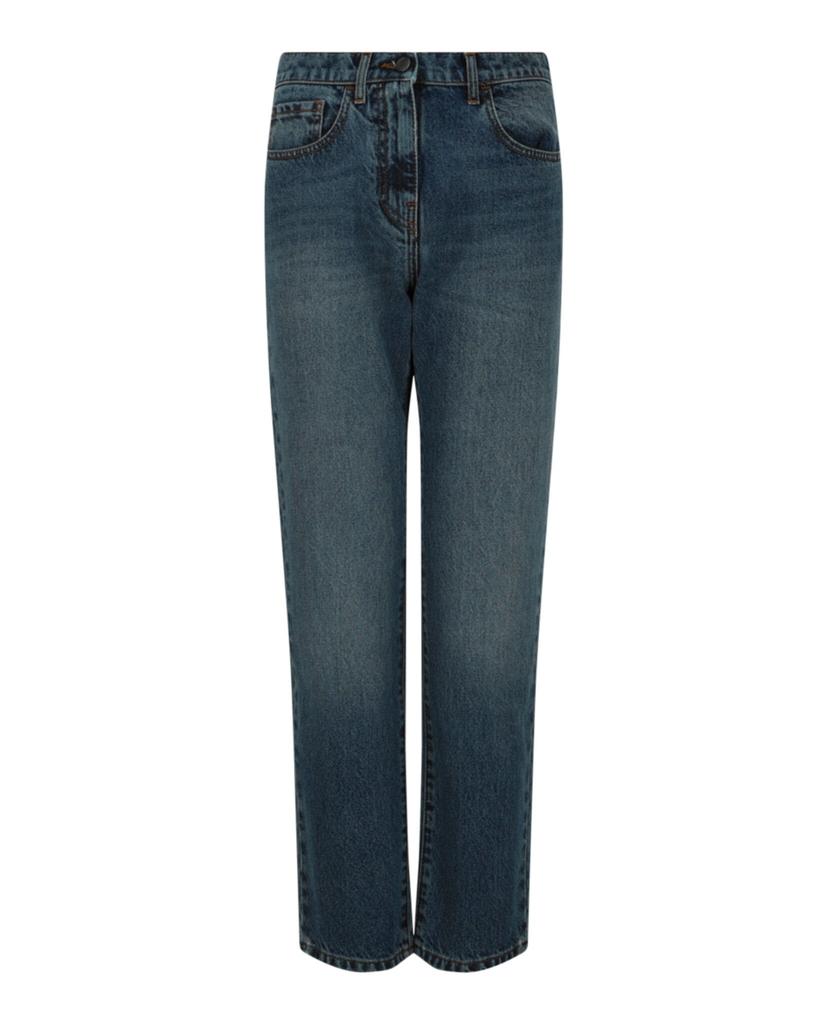 Palm Angels Intarsia Regular Fit Jeans
