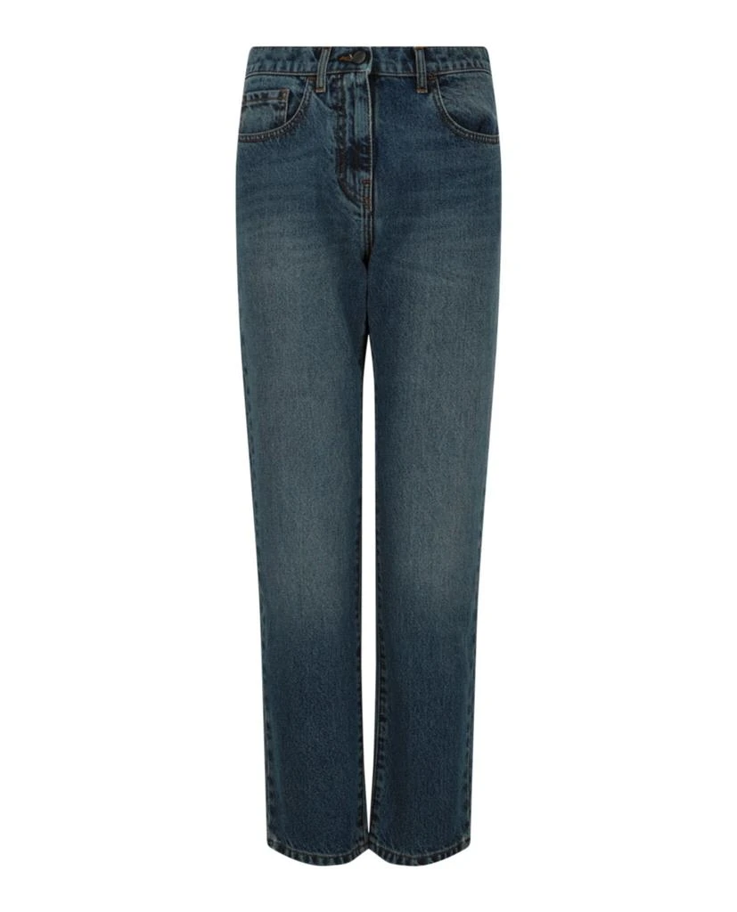 Palm Angels Intarsia Regular Fit Jeans 1