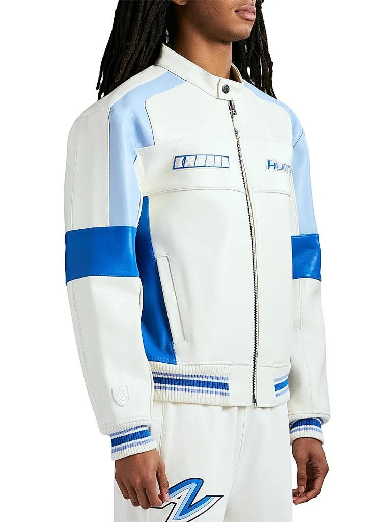 Avirex Off-Shore Leather Racing Jacket 4