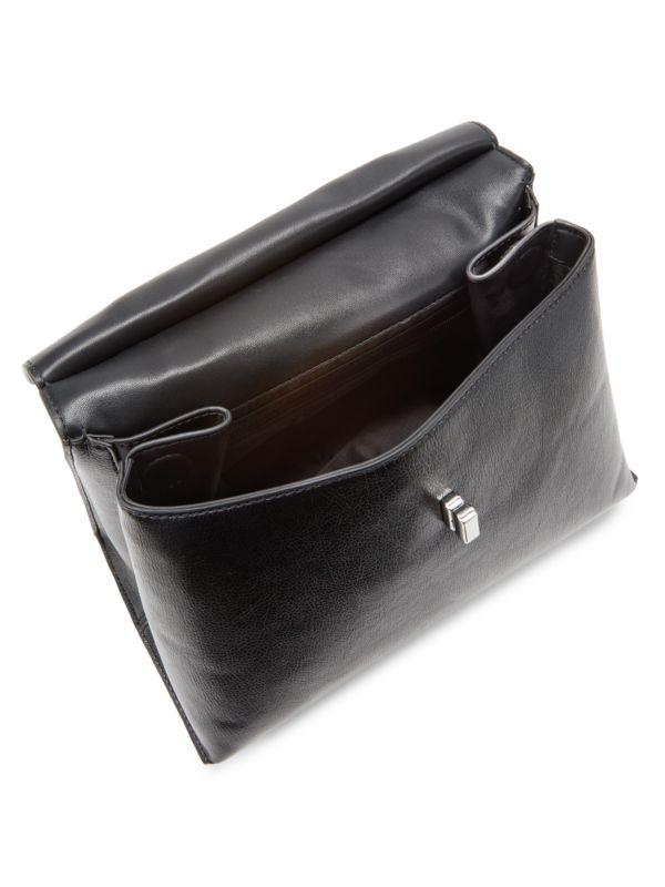 Calvin Klein Becky Double Top Handle Bag JAVA One-Size