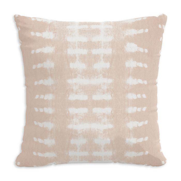 Sparrow & Wren Outdoor Pillow in Dotted Stripe, 18" x 18"
