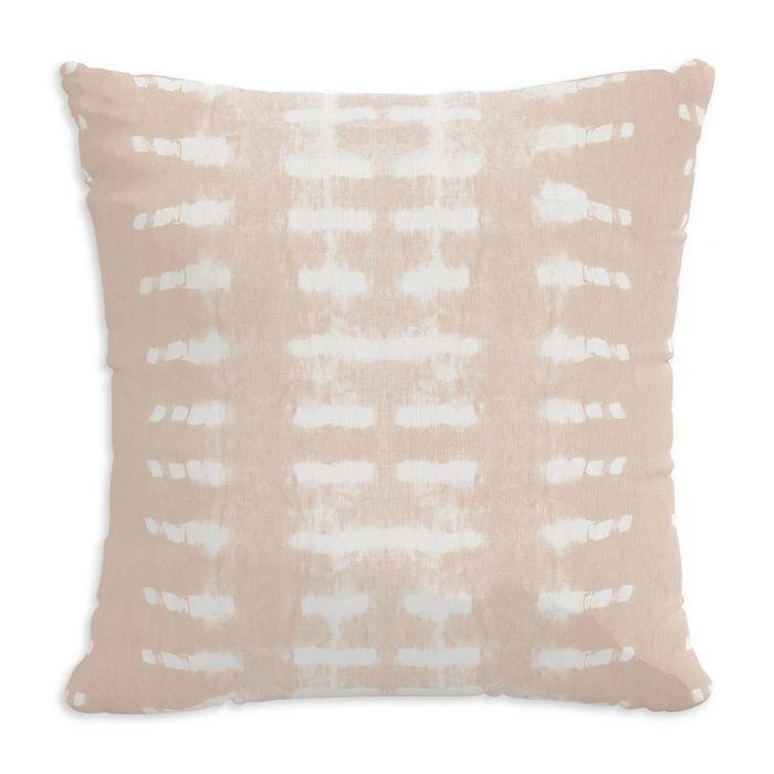 Sparrow & Wren Outdoor Pillow in Dotted Stripe, 18" x 18" 1