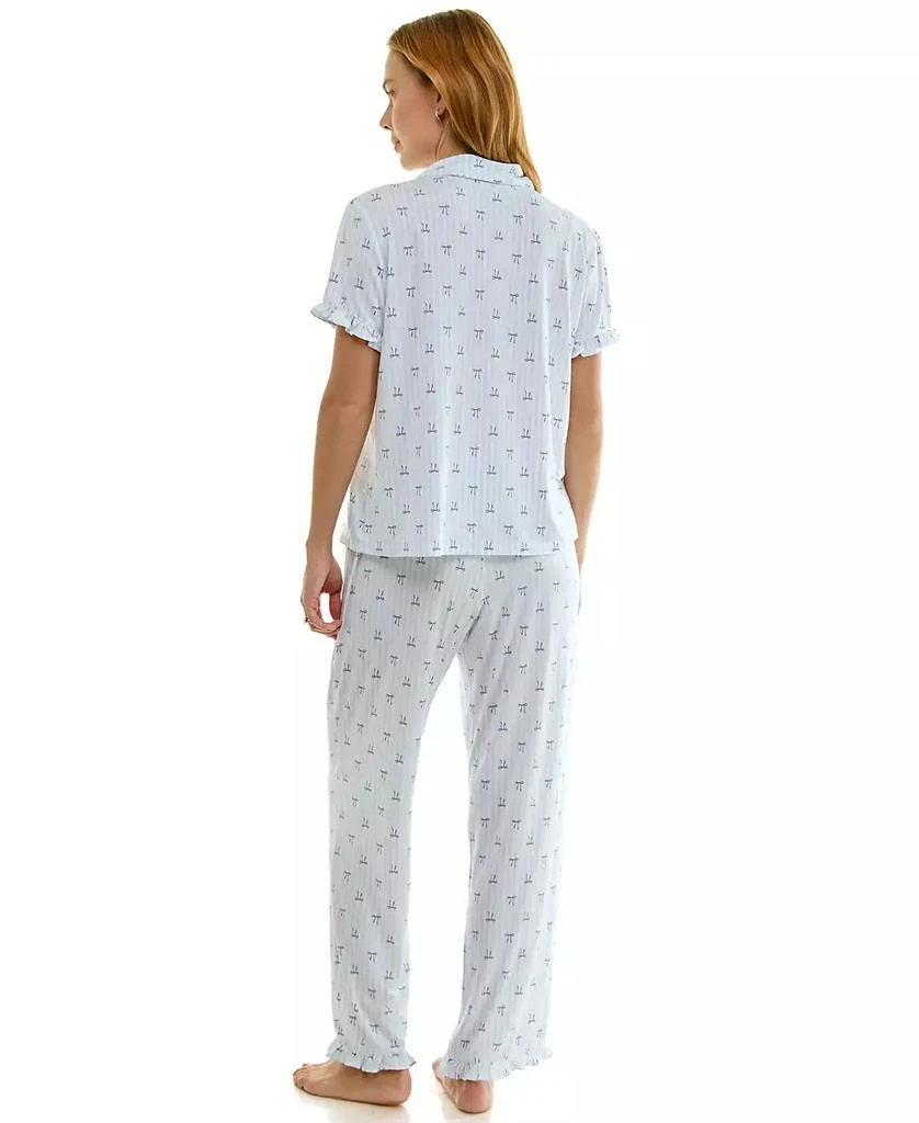 Sincerely Jules Women
s Mommy and Me Notch Collar Top 
Pants, 2-Piece Set 9